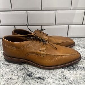 Allen Edmonds Jackson Shoes Mens 8 D Dress Oxfords Brown Pebbled Leather‎